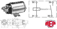 Relais 24V 150A / 800A piek