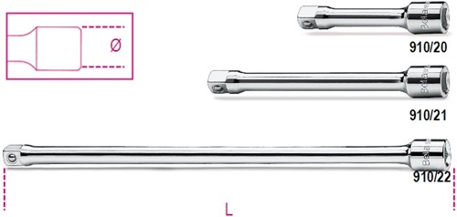 Beta 910/21-3/8 verlengstuk