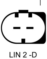 Alternator 12V 150A 6PK LIN Bosch Audi Porsche-2