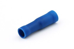 Kabelverbinder blauw bol 4mm female (50st)