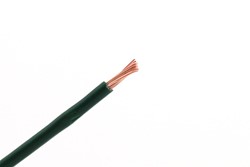 Kabel 0.75mm groen haspel 100m 