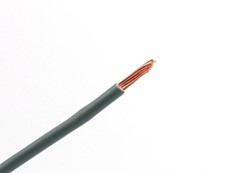 Kabel 1.5mm grijs haspel 100m