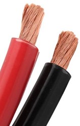 Accukabel Twinflex 2x10mm² rood/zwart haspel 25m