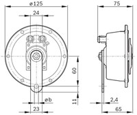 Claxon 24V  60W-2