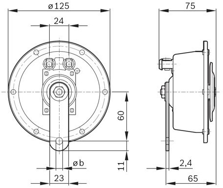 Claxon 24V  60W-2