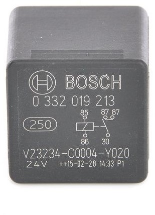 Relais 24V 20A dubbel 87