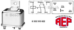 Relais 12V 150W Dimlicht Bi-stabiel