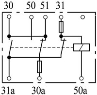 Accu- schakelaar serie/paralel-2