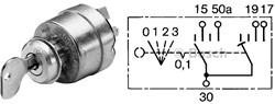 Ontstekings-/startschakelaar dies.sl.nr.3341980279