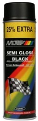 Verf zijdeglans zwart spuitbus 500ml