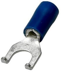 Kabelverbinder blauw vorktong M4 (50st)