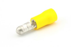 Kabelverbinder 4.0-6.0MM geel bol male (50st)