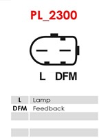 Alternator 12V 150A 6PKvlp PSA L/Dfm-3