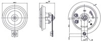 Claxon 6 V  30W-2