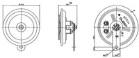 Claxon  24V 50W-2