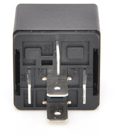 Relais 12V 30A  dubbel 87 diode 5plg-2
