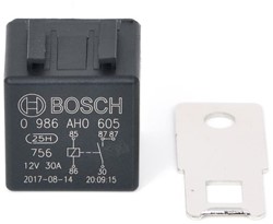 Relais 12V 30A dubbel 87 + Lip