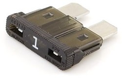 Zekering ATO LF 1001 1A zwart (verp.50st)