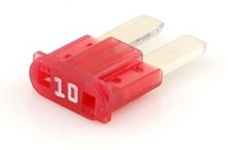 Zekering Micro2 10A 9x15.4 Rood (verp.10st)