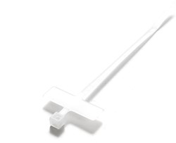 Codeer kabelbinder 100mmx4.8mm wit max Ø 18mm (verp.100)