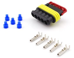 Superseal connector female (5p) kit
