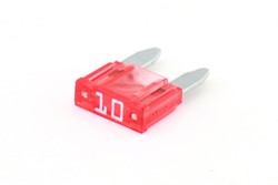 Zekering MINI 10A  11x16.2 Rood (verp.50st)