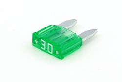 Zekering MINI 30A  11x16.2 Groen (verp.50st)