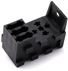 Relaisvoet voor mini relais + 3 zek. (verp.5)