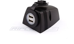 USB opbouwpaneel 12/24V 2x USB