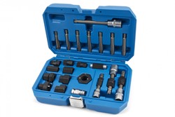 23 Delige dynamo pully werwijderingsset en montageset, reparatieset