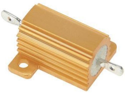 Weerstand 25W  68 Ohm alu behuizing