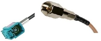 Antenneverloop GPS Fakra <>FME-male