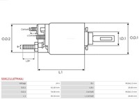 Relais 24V 300A Mahle ISKRA-3