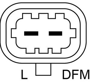 Alternator 12V 100A 6PK Denso Opel Fiat 1.3D-3