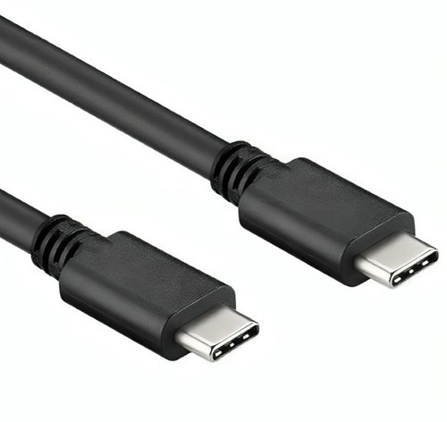 USB C naar USB c kabel 1 meter Zwart
