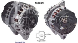 Alternator 12V 80A 4PK Mando Hyundai/Kia L/S