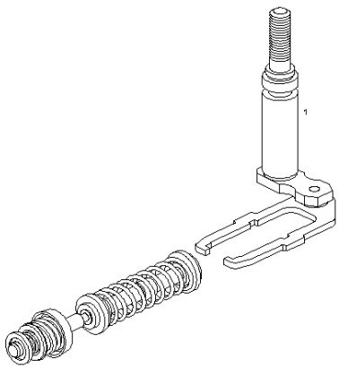 Verstelas Bosch VE dieselpomp