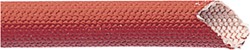Isolatiekous glasvezel/silicone roodbruin 8mm PER METER
