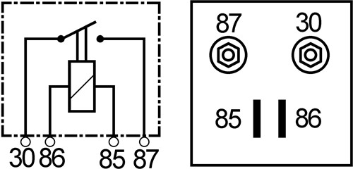 Relais 12V 100A 2x M6-2