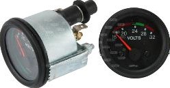 Voltmeter 52mm 16-32V