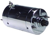 Startmotor 12V 0.8kW 10T Harley Chroom