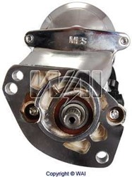 Startermotor 12V 2kW Harley CHROME