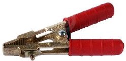 Acculaadklem rood 275A massief