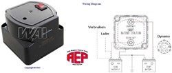 Intelligent laadstroomrelais 12V 140/170A switch