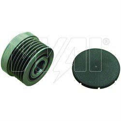 Vrijloop poelie 17x49.15x33.6 6PK Bosch