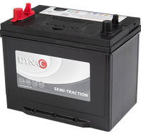 Accu 12V 75Ah +L. 257x172x200 Semi tractie MF