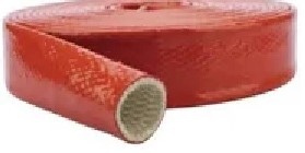 Isolatieglaskous rood gelakt 5kV. 1.5mm 155 gr. PUR naturel PER METER