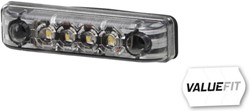 Breedtelamp 12V 4 LEDs kabel 150mm  wit