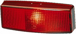 Achterlamp rood 110x40mm 12V 5W