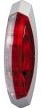 Contourlamp 12V 122,2x39,2x28,6  C5W SV8,5 rood